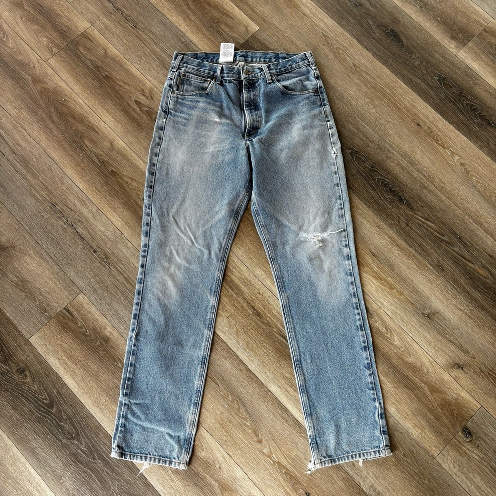 Carhartt vtg worn in denim